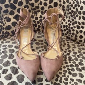 Mauve heels
